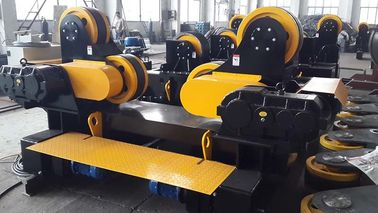 Motorized Moving Pipe Welding Rollers , 120000lbs Heavy Duty Pipe Rollers